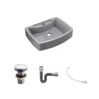 Kit Cuba RT50 C/Válvula Click 1''G + Sifão Cromado + Flexível