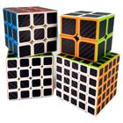 Set Cubo Magico Carbono Moyu Mei Long 2x2 3x3 4x4 5x5 B+ D