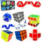 Kit Cubo Mágico Profissional Brinquedo Puzzle