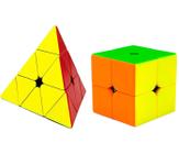 Kit Cubo Mágico Moyu 4 peças Megaminx Pyraminx Square 1 Skewb R+ D  Profissional Colorido Original Magic Cube - TOP KIDS - Cubo Mágico -  Magazine Luiza