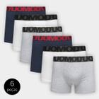 Kit Cueca Boxer Duomo 6 Peças