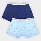 Kit Cueca Boxer Juvenil Pingo Lelê 2 Peças