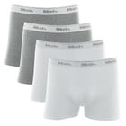 Kit Cueca Boxer Mash 4 Peças Masculina Algodão Elástico