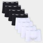 Kit Cueca Boxer Mash Cotton Masculina 8 Peças