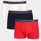 Kit Cueca Boxer Tommy Hilfiger Stretch Trunk Selling 3 Peças