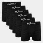 Kit Cueca Boxer Zorba Seamless Com 6 Peças