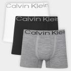 Kit Cueca Calvin Klein Trunk Seamless Flamê- 3 Peças