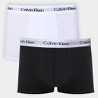 Kit Cueca Juvenil Calvin Klein Trunk Algodão c/ 2 Peças