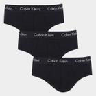 Kit Cueca Slip Calvin Klein 3 Peças