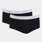 Kit Cueca Slip Calvin Klein Básica 2 Peças