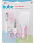 Kit Cuidados e Higiene Para O Bebê Rosa Buba