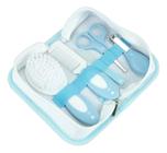 Kit Cuidados Infantil 5 Peças + Necessaire Azul - Pimpolho