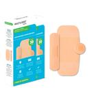 Kit Curativos 60 Unidades Respiráveis com Almofada Macia Protetora Multilaser Saúde