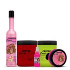 Kit Curls coiffer para Cabelos Cacheados 5 produtos