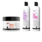 Kit Curly Care Acid-c, Be Free E No Spume Shampoo