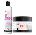 Kit Curly Care Acid-c E Finalizador Be Strong