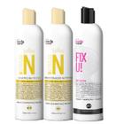 Kit Curly Care Nutrição E Gel Creme Fix U 3X300Ml