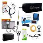 Kit da Enfermagem com Estetoscópio e Esfigmo Premium e Necessaire
