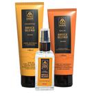kit da linha Bryce Blend da You Man: shampoo fortificante + balm + óleo para barba