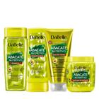 Kit DaBelle Abacate Nutritivo Shampoo, condicionador, oléo em creme e máscara 400g (4 produtos)