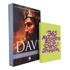 Kit Davi o Homem Segundo o Coração de Deus + 365 Mensagens Diárias com Charles Spurgeon Lettering