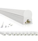 kit de 10 Lampada Led Tubular T5 20w 120cm Bivolt 110v-220v C/calha Completa Luz Frio