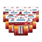 Kit De 10 Pilhas Philips Power Alkaline Aa 1.5V - Lr6P2B/97 - Philips - Pilhas