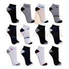 Kit de 12 Pares de Meia Altomax Cano Curto Grossa Masculina