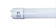Kit de 1o lampada led tubolar t8 jng virdo 10w 3000k branca quente 60cm 1lado