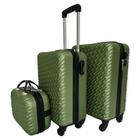 Kit De 3 Malas De Viagem Verde Militar - Winth