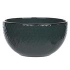 Kit De 6 Bowl 300Ml Cerâmica Verde Escuro 14Cm - Florarte