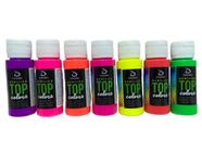 Kit De 7 Tintas Top Colors Daiara - Acrilica Neon