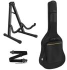 Kit de acessórios de guitarra Mdvora Gig Bag Stand Strap para guitarra