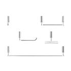 Kit de Acessórios Docol Idea Cromado