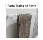 Kit De Acessórios P/ Banheiro 4 Peças Branco Brilho