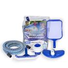 Kit de Acessórios p/ Limpeza de Piscina Brustec Linha Mini