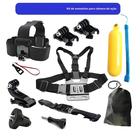 Kit de Acessórios para GoPro Hero 12/11/10/9, Insta360 X3/One X2, Yi 4K, SJ4000, Eken, Akaso e Dbpower - Inclui Alça e Tripé