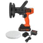 Kit de amortecimento BLACK+DECKER MATRIX 20V MAX para pisos de carros laranja