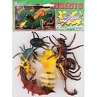 Kit de animais e insetos - 1 kit 3 modelos - hm toys - 2317