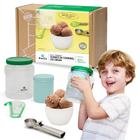 Kit de aprendizagem sobre a ciência da culinária de sorvetes KiwiCo Age 5+