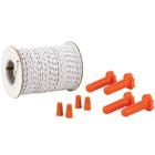 Kit de Arame PetSafe Twisted para Cerca Enterrada - 30m (Laranja/Branco)