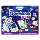 Kit de arte Skillmatics Storybook Space Explorers para crianças de 5 a 10 anos