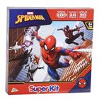 Kit de At Spider-Man - Quebra-Cabeça 200 Peças + Dominó 28 Peças + Jogo da Memória - Toyst - Toyster
