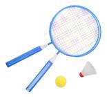 Kit De Badminton Infantil Com Raquete, Bolinha E Peteca