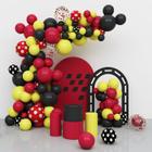 Kit de Balões Mickey Mouse para Festa - 100 Unidades - Arco Garland