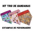 Kit de Bandana de cachorro Personagens - Bandana para cães Animaliê