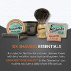 Kit de barbear Gentleman Jon Safety Razor Vintage Wet Shave