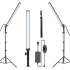 Kit de Bastões de Luz de Vídeo LED Neewer (2 Unidades) com Suporte de 2m