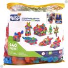 Kit De Blocos Blocolândia Sacola 440 Peças 2728 - Dismat