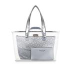 Kit de Bolsa com 3 Peças Diamantes Prata Jacki Design - ABC17382